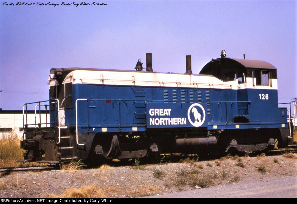 Great Northern NW2 126